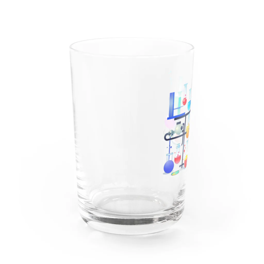 パキュラSHOPのカラフルなサイエンス Water Glass :left