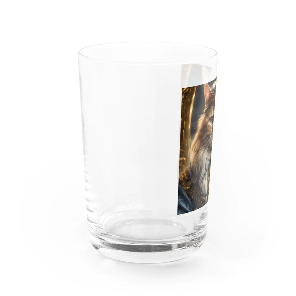 だんのんの猫王国の王様 Water Glass :left