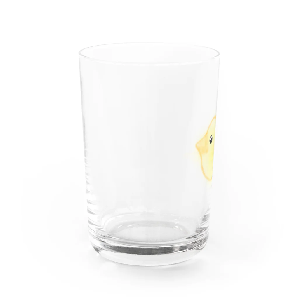 simotukisetiyaのミクぴよちゃんグッズ Water Glass :left