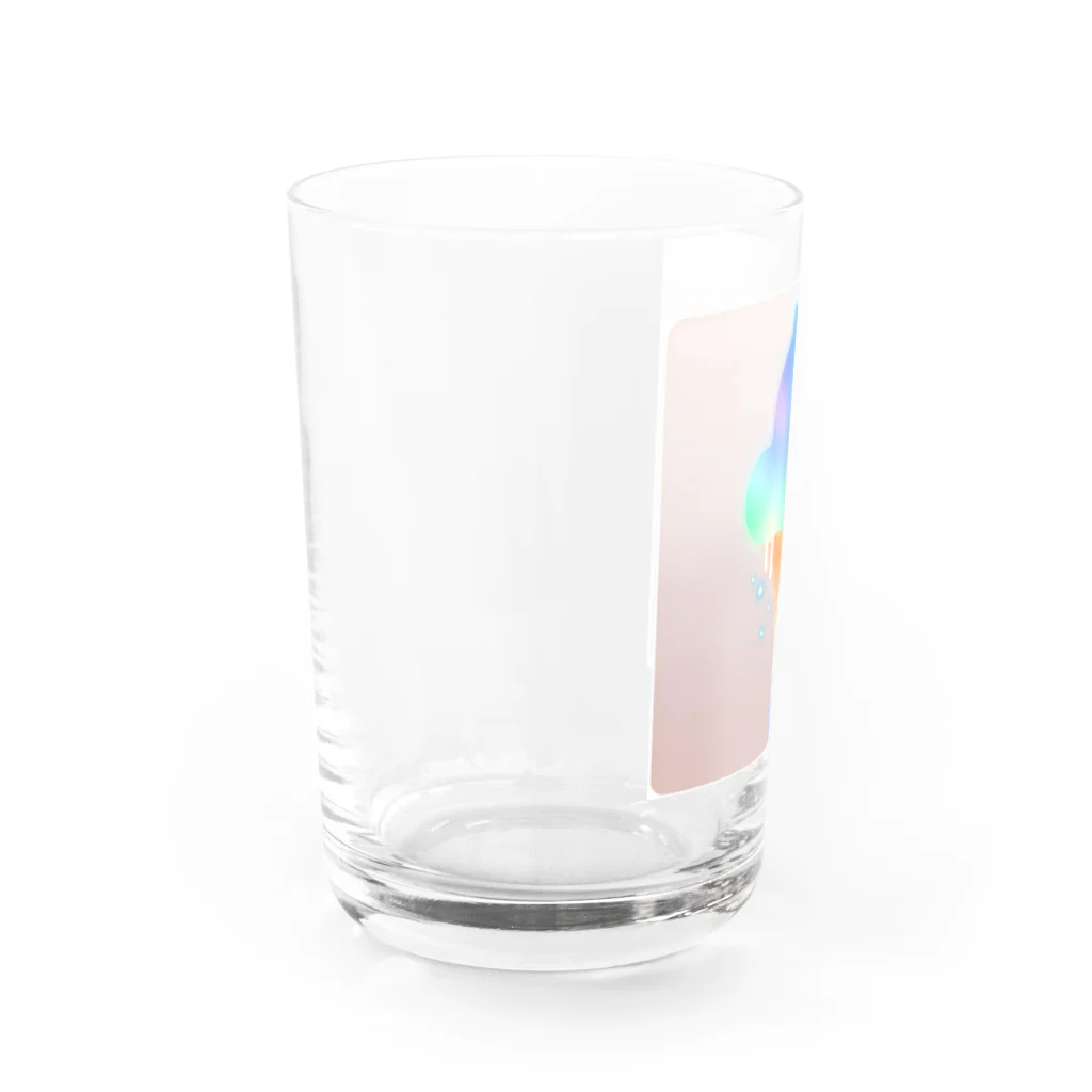 Kayoko Kの氷河ソフトクリーム Water Glass :left