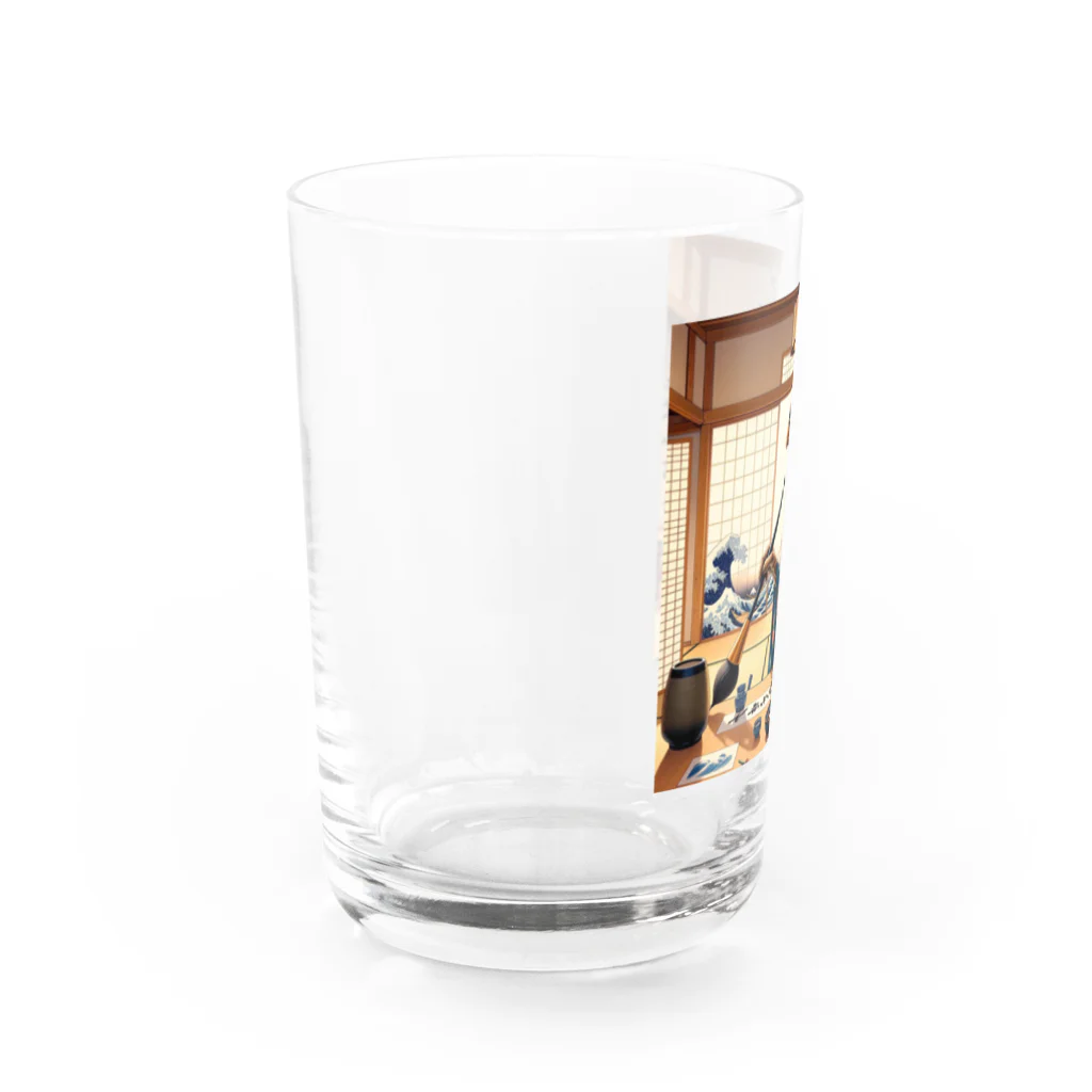 雑貨「キリン堂」のきりん１４ Water Glass :left