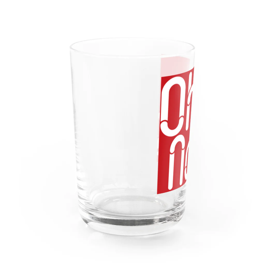 SHUNOHNOのOH,NO!!! Water Glass :left