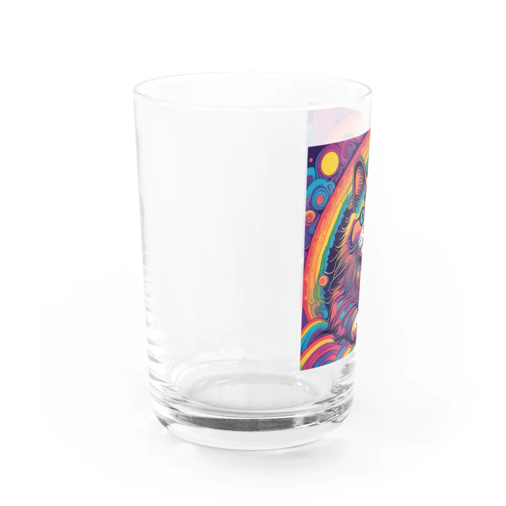 catsのアート猫 Water Glass :left