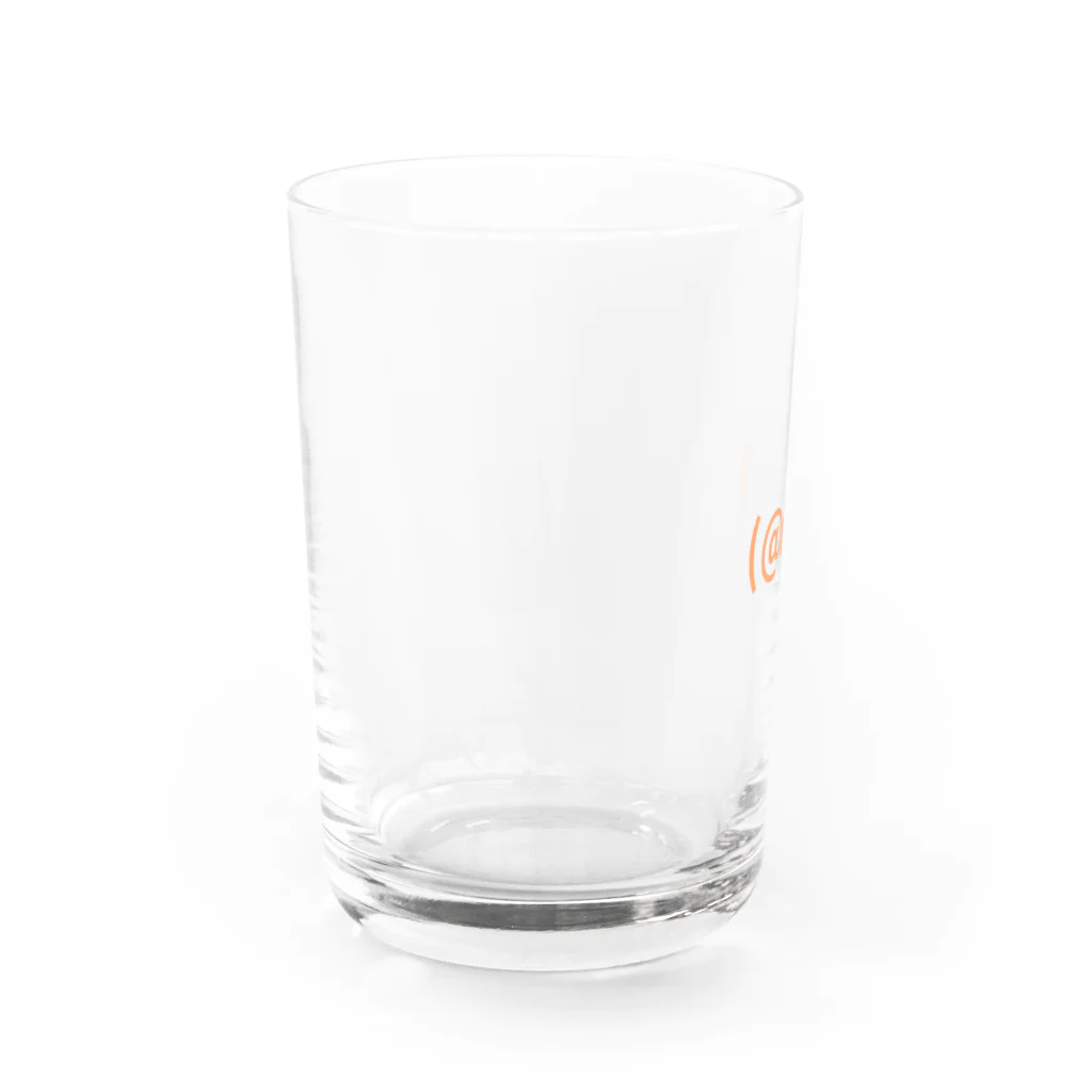 cocomomo777のかおもじ　焦り Water Glass :left