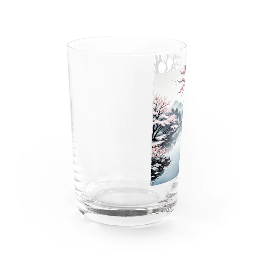 Tomohiro Shigaのお店の川のある風景01 Water Glass :left