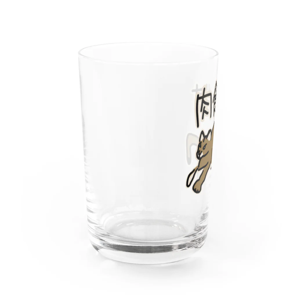 ミナミコアリクイ【のの】の肉食です【ピューマ】 Water Glass :left