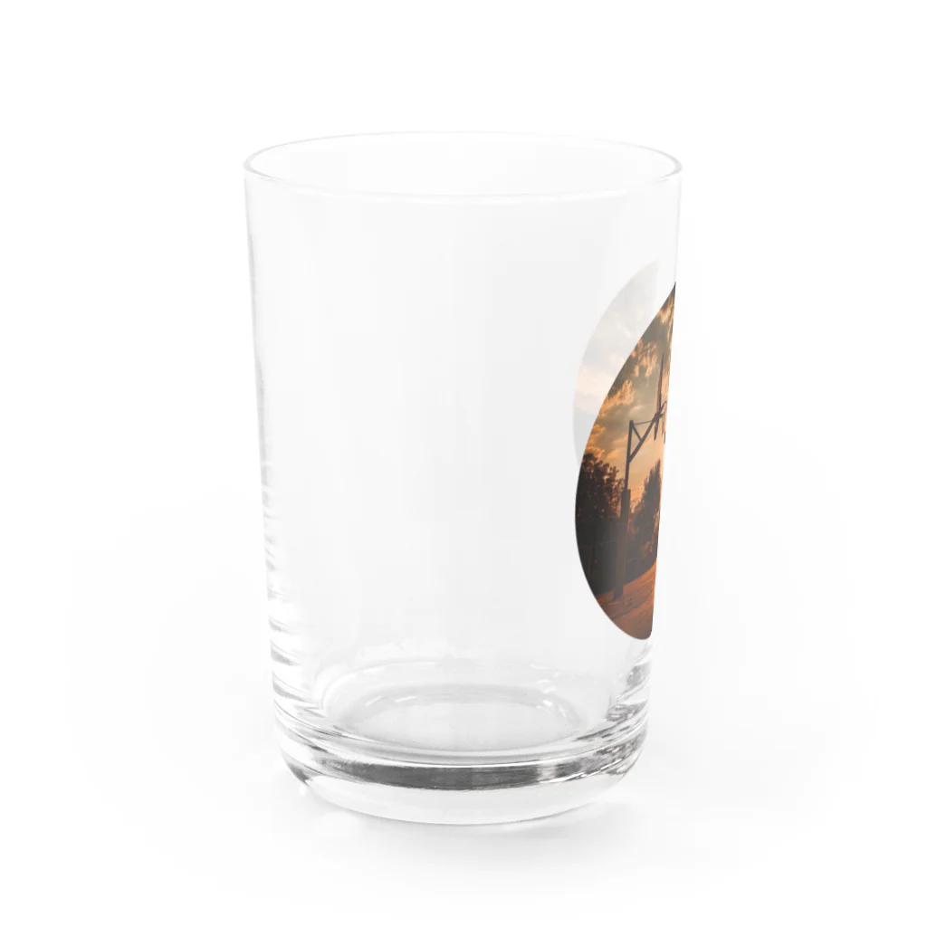 MistyStarkのバスケットボール Water Glass :left