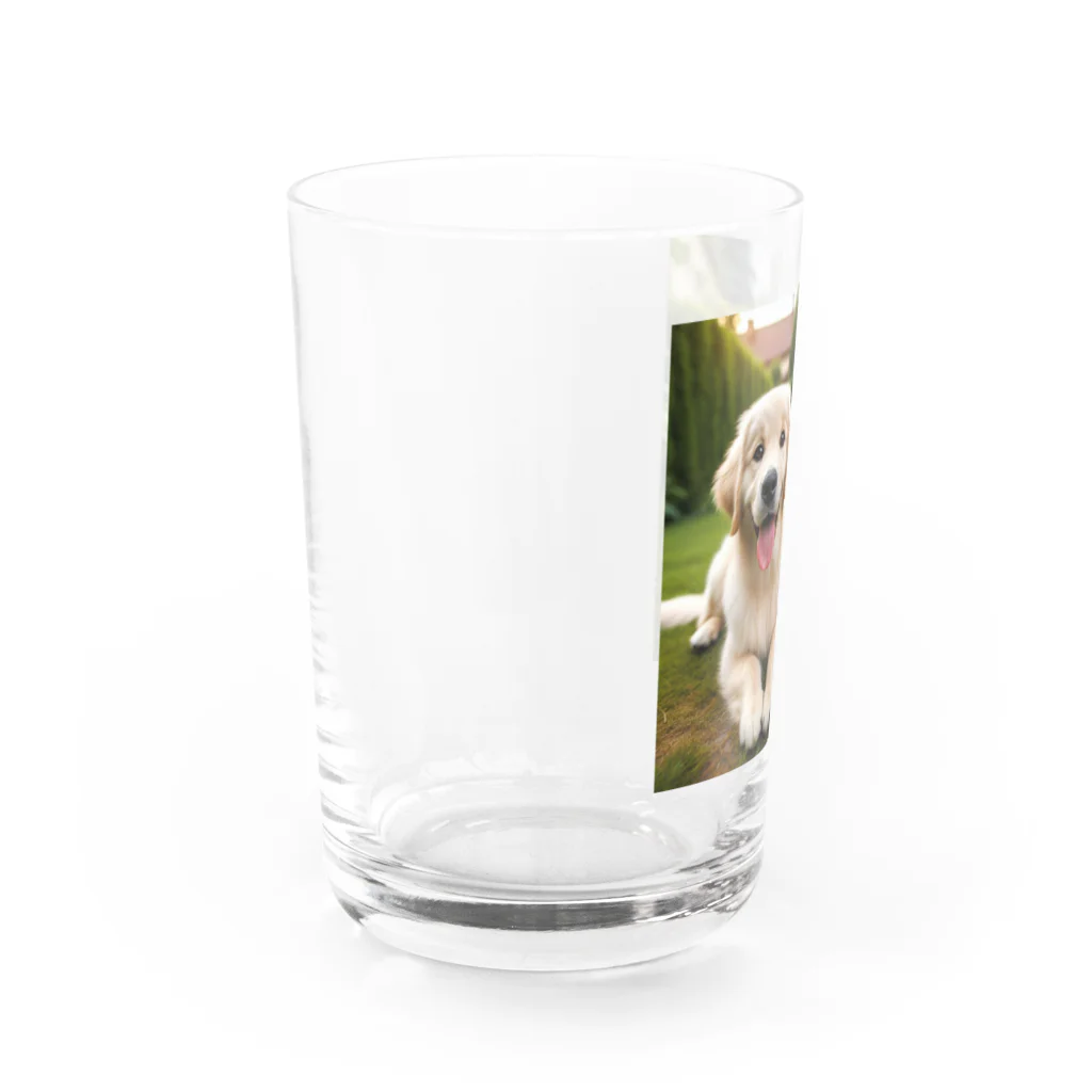 animalsの可愛い犬 Water Glass :left