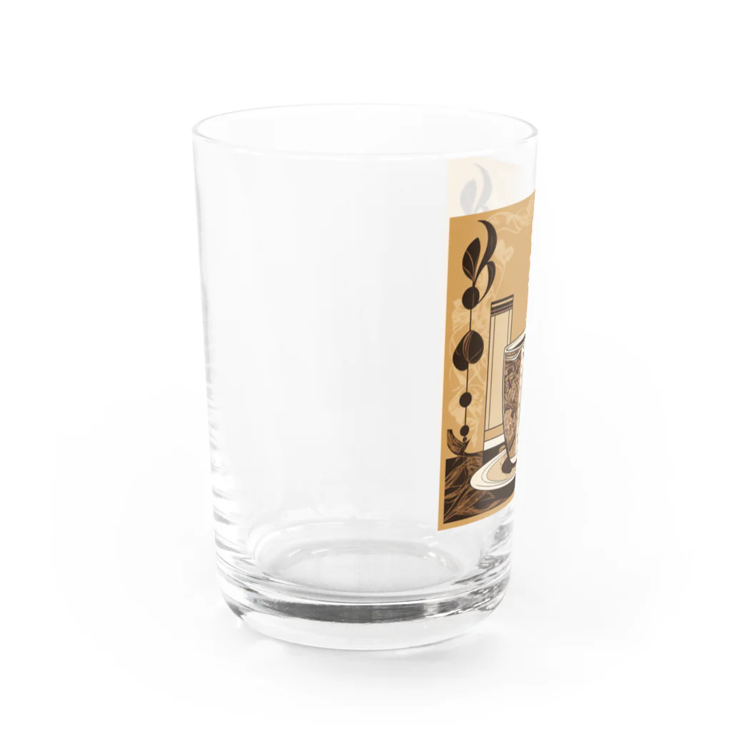 s-daisukiのde:coffee Water Glass :left