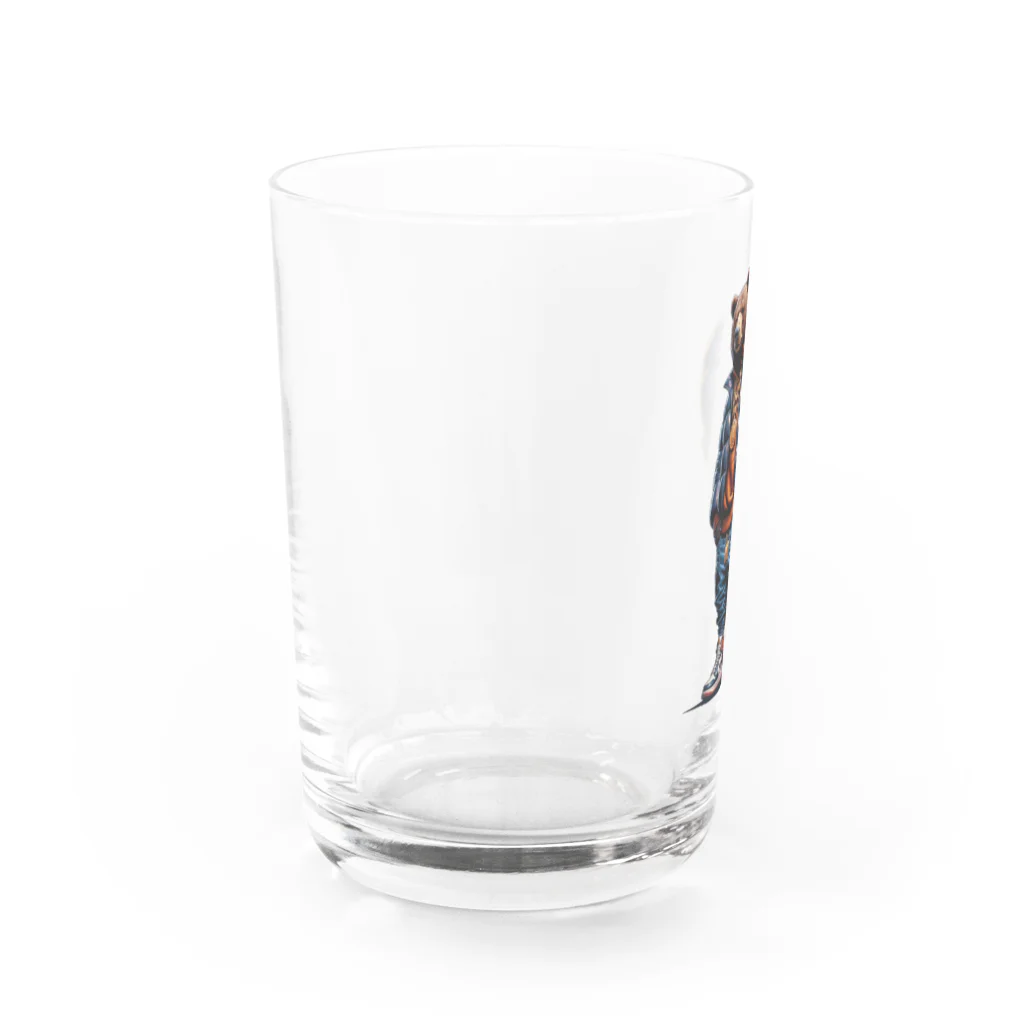 K'ramaのくまH Water Glass :left