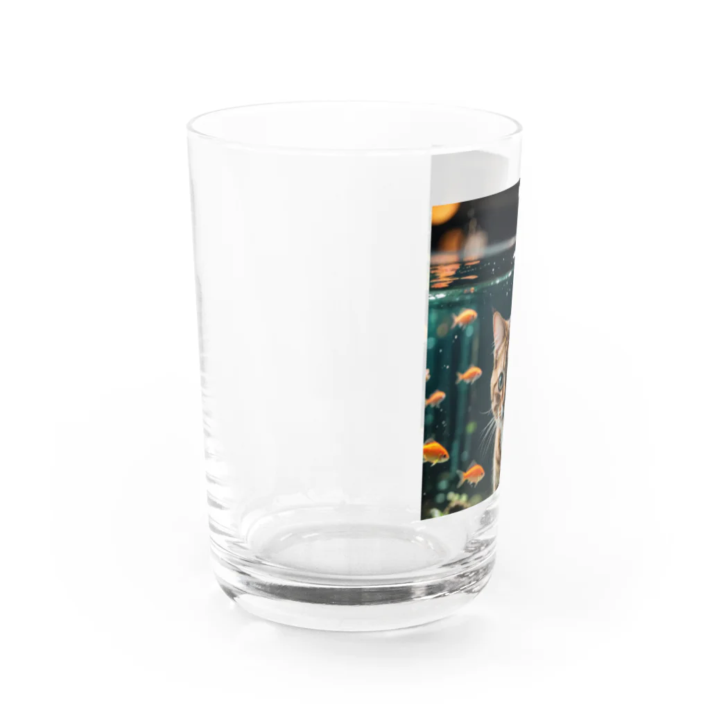 miyabi1116の水槽と猫 Water Glass :left