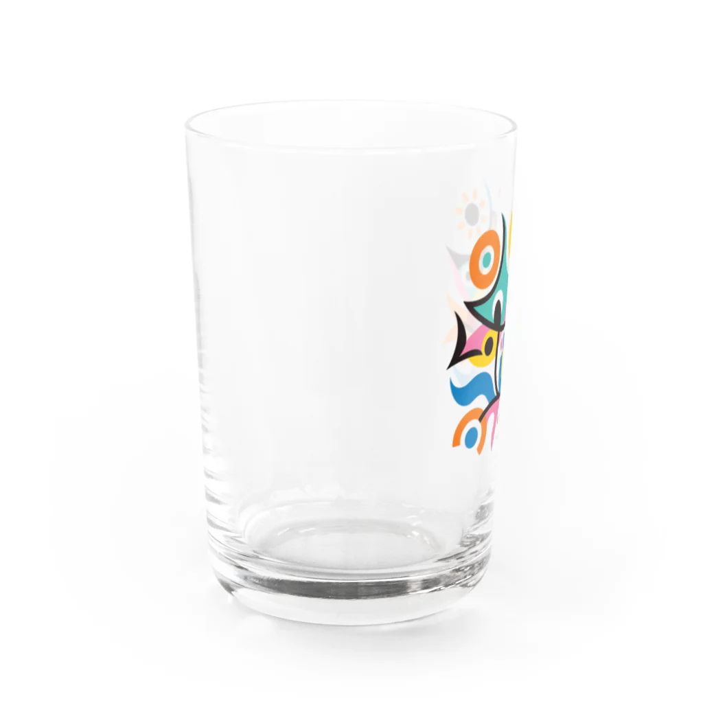 tohateの春 Water Glass :left