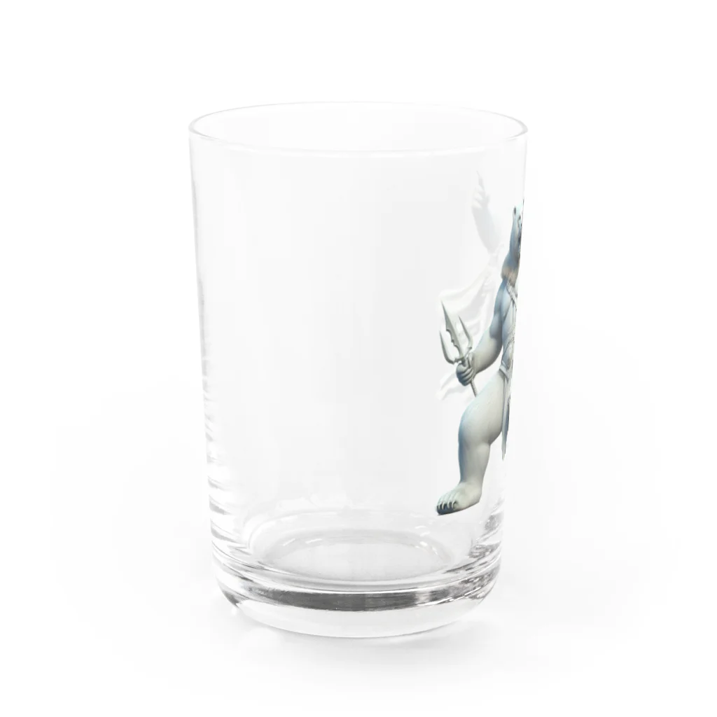 e-lily32のBEARと戦士　B Water Glass :left