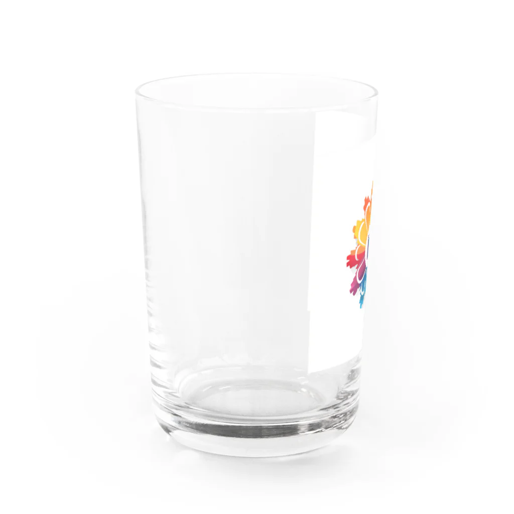 juten8の組合ロゴマーク Water Glass :left