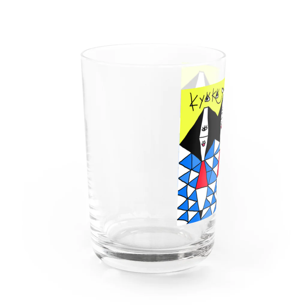 koko8のMEDAMA Water Glass :left