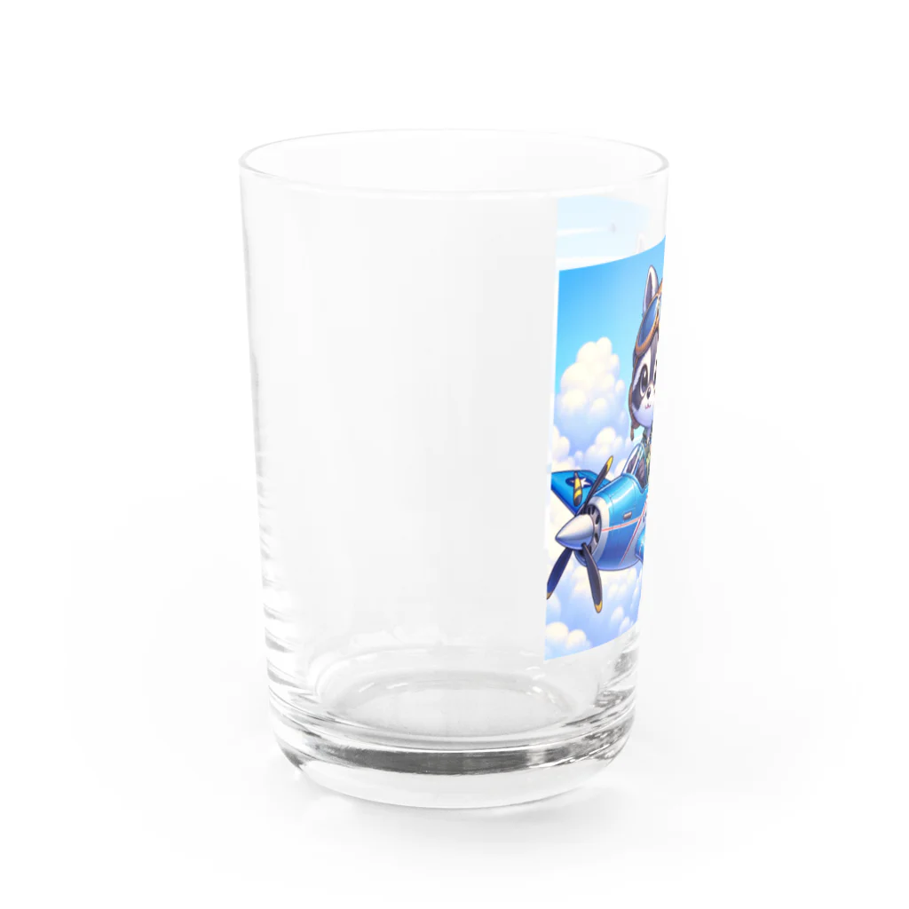 valtanamnのでふぉるめタッチな狸が操縦するレシプロ戦闘機 Water Glass :left