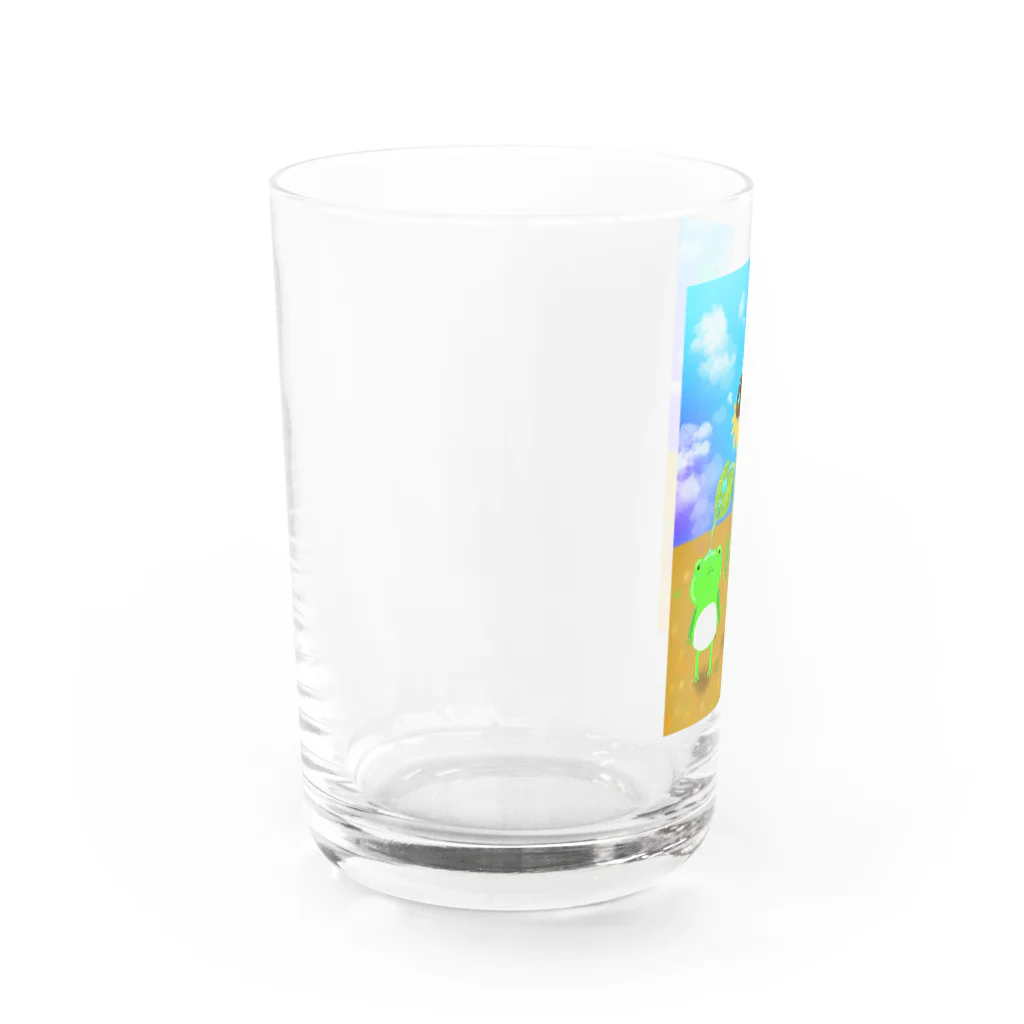 おくらげのげこた Water Glass :left