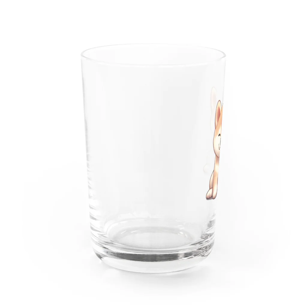 noririnoのウィンク柴 Water Glass :left