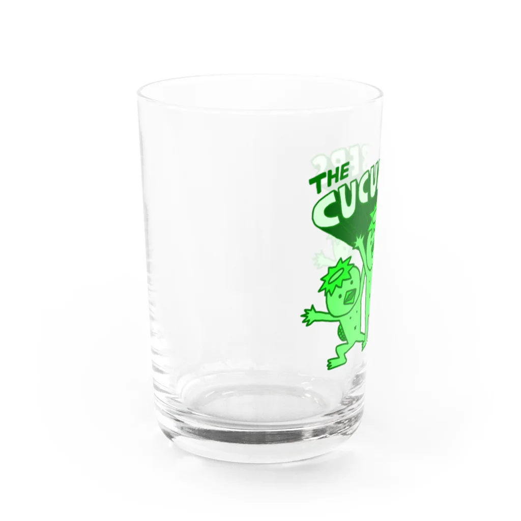 だちゃんのTHE CUCUMBERS Water Glass :left