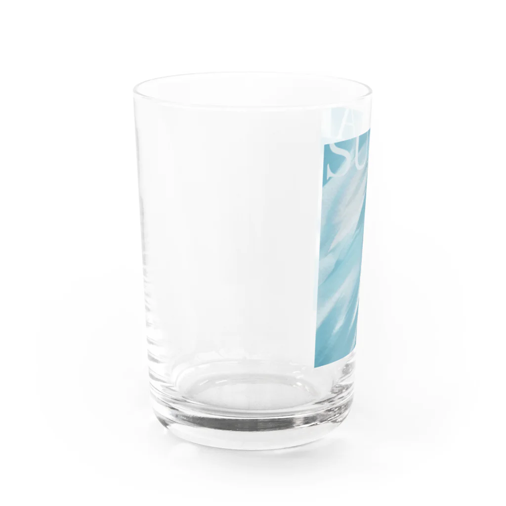 納豆ごはんのSUKAI Water Glass :left