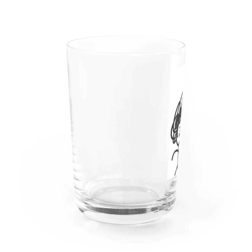 かいちゃんの天パくん Water Glass :left