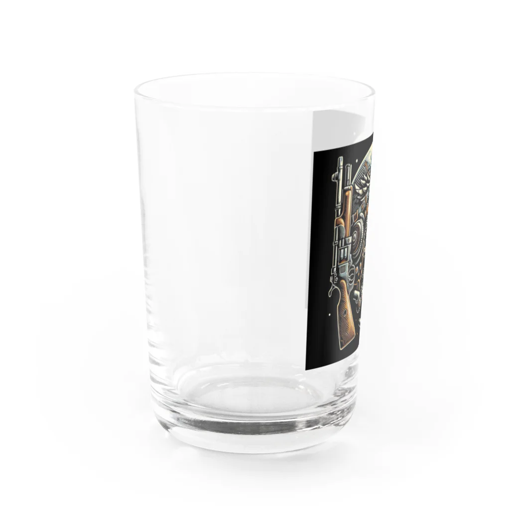 バッカスJPの兵士スカル Water Glass :left