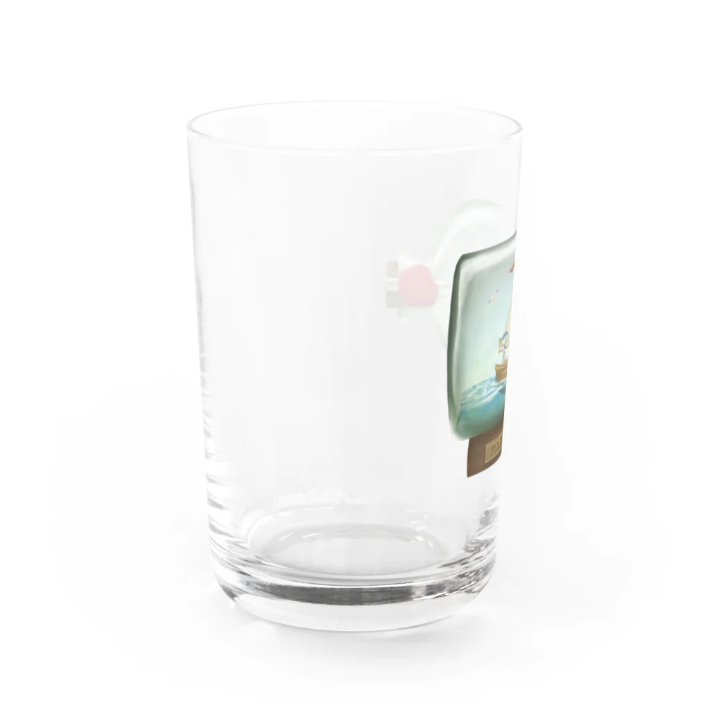 Icchy ぺものづくりのペンギン丸 Water Glass :left