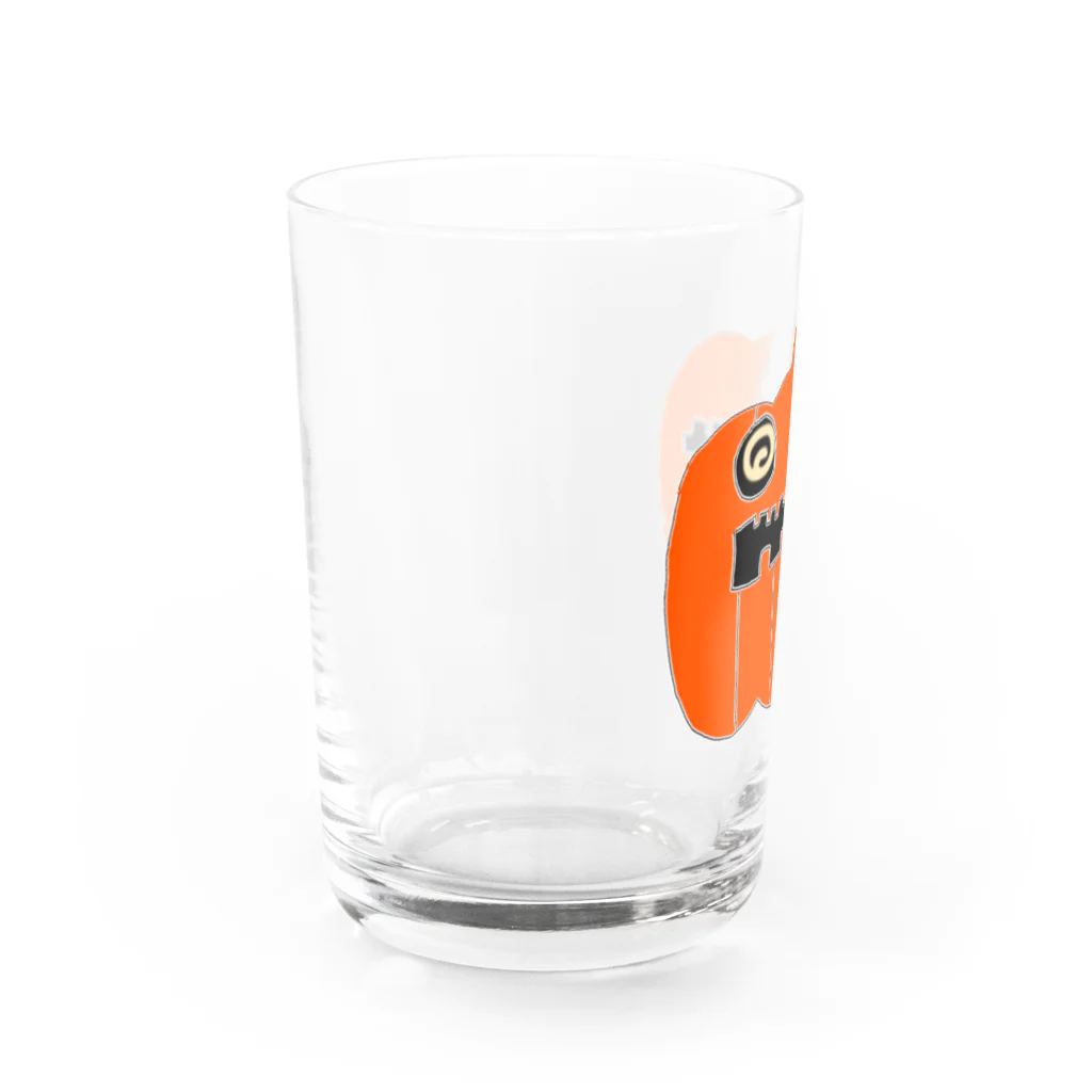 sian_のハロウィンかぼちゃ Water Glass :left