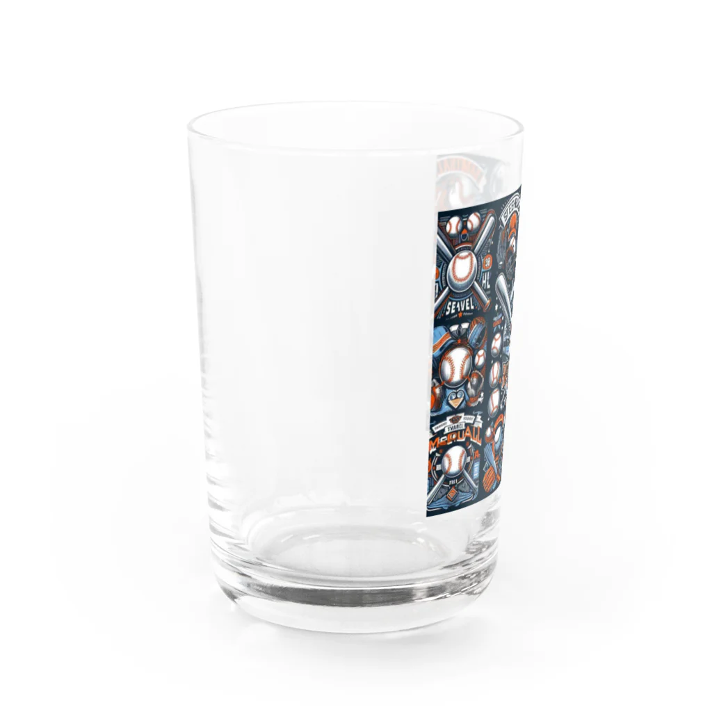 KenchuwanのFuture Baseball Water Glass :left