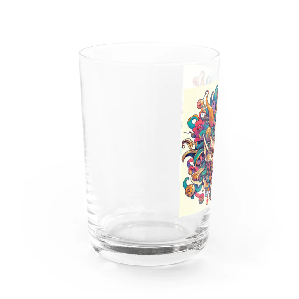 アズールソリューションズの光の神 ヒカリガミ Water Glass :left