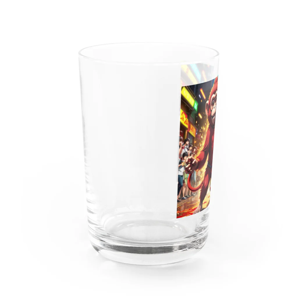 RM88の陽気なサル Water Glass :left