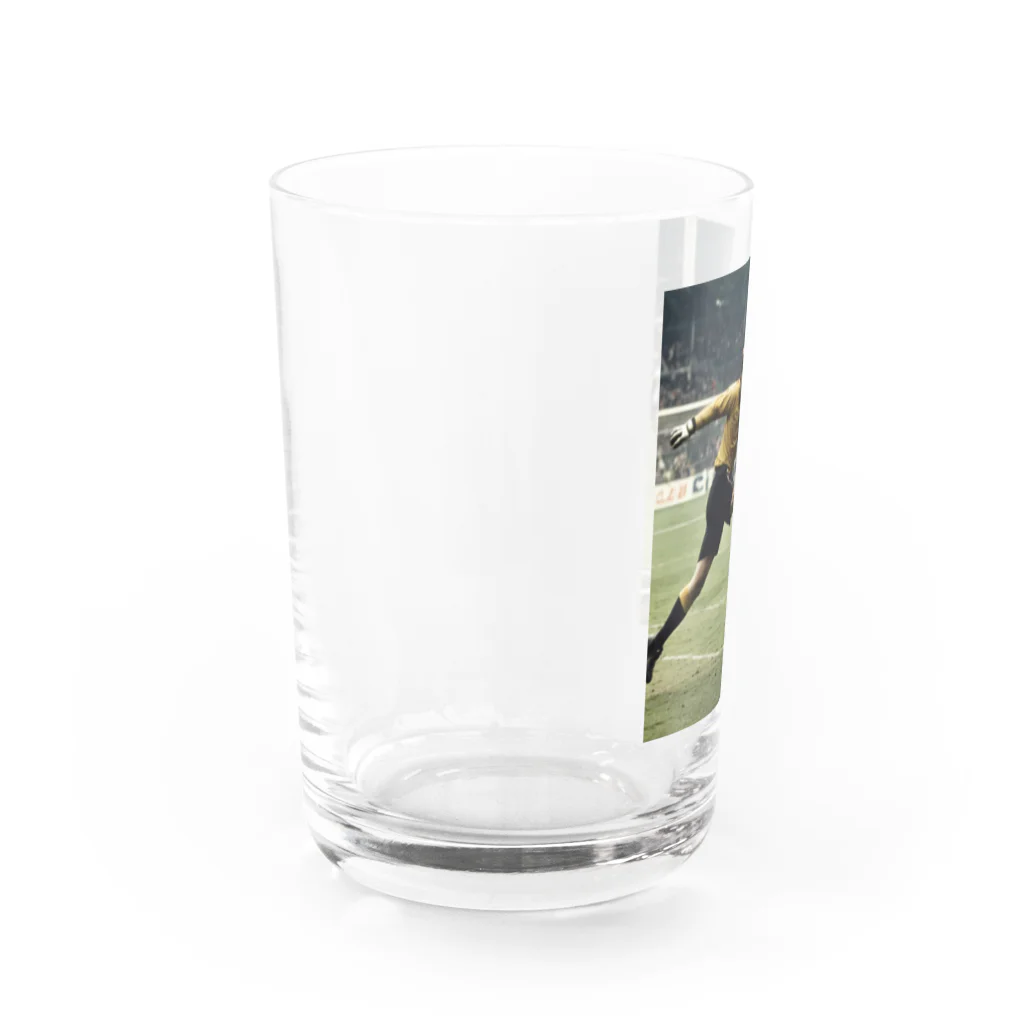 TERACHAUのFOOTBALL Water Glass :left