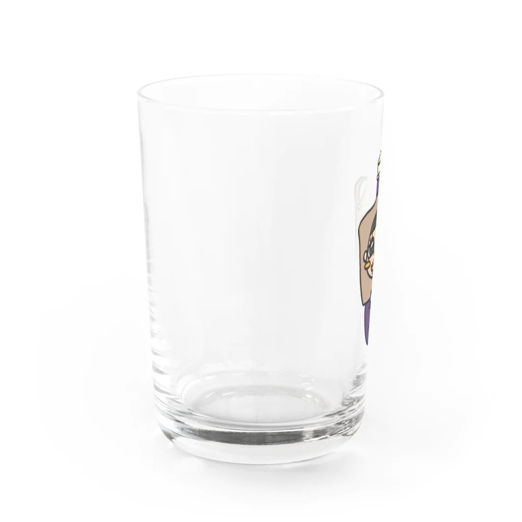 女将ちゃんねるの女将ちゃん Water Glass :left