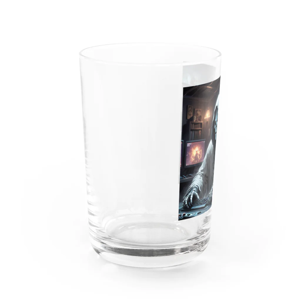 houkのハッキングを試みる骸骨 Water Glass :left