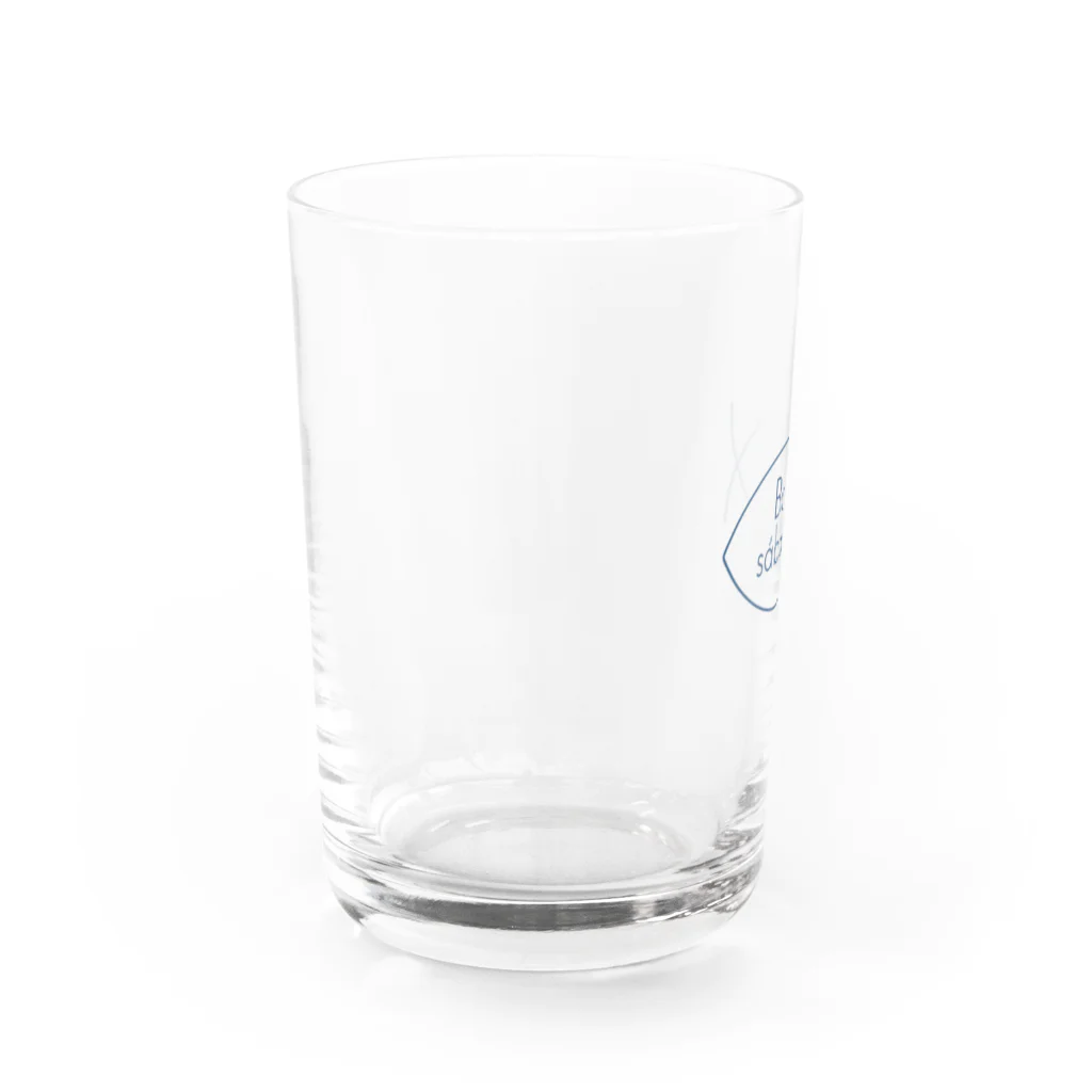 ちろろろろろんのbar sábado Water Glass :left