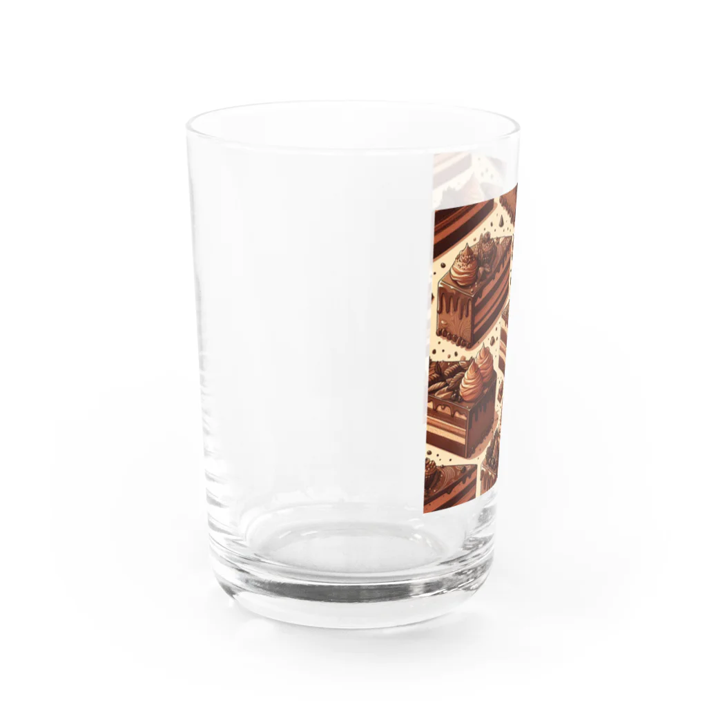 デザートグッズのケーキ Water Glass :left
