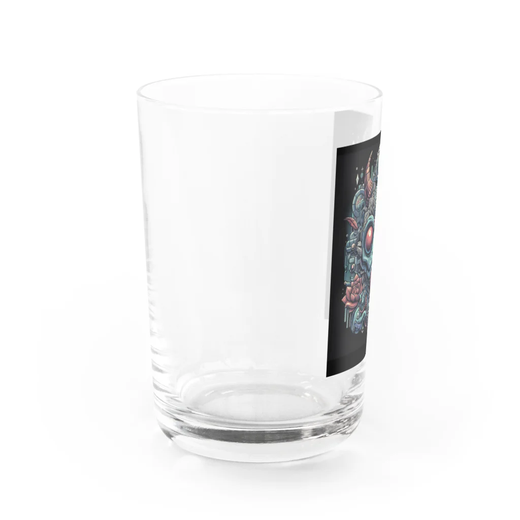 ko-heの謎の生き物 Water Glass :left