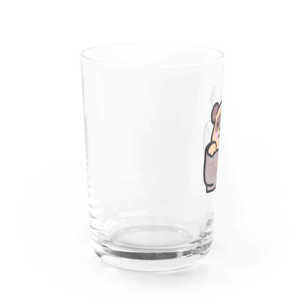 studio Leafのタヌキソバとキツネソバ Water Glass :left