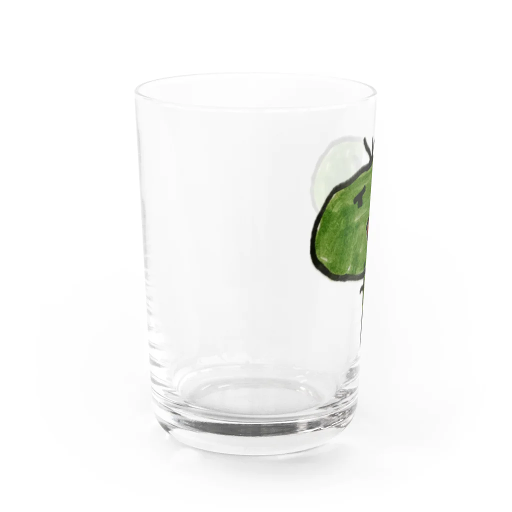 ココの謎の生物みちみ Water Glass :left