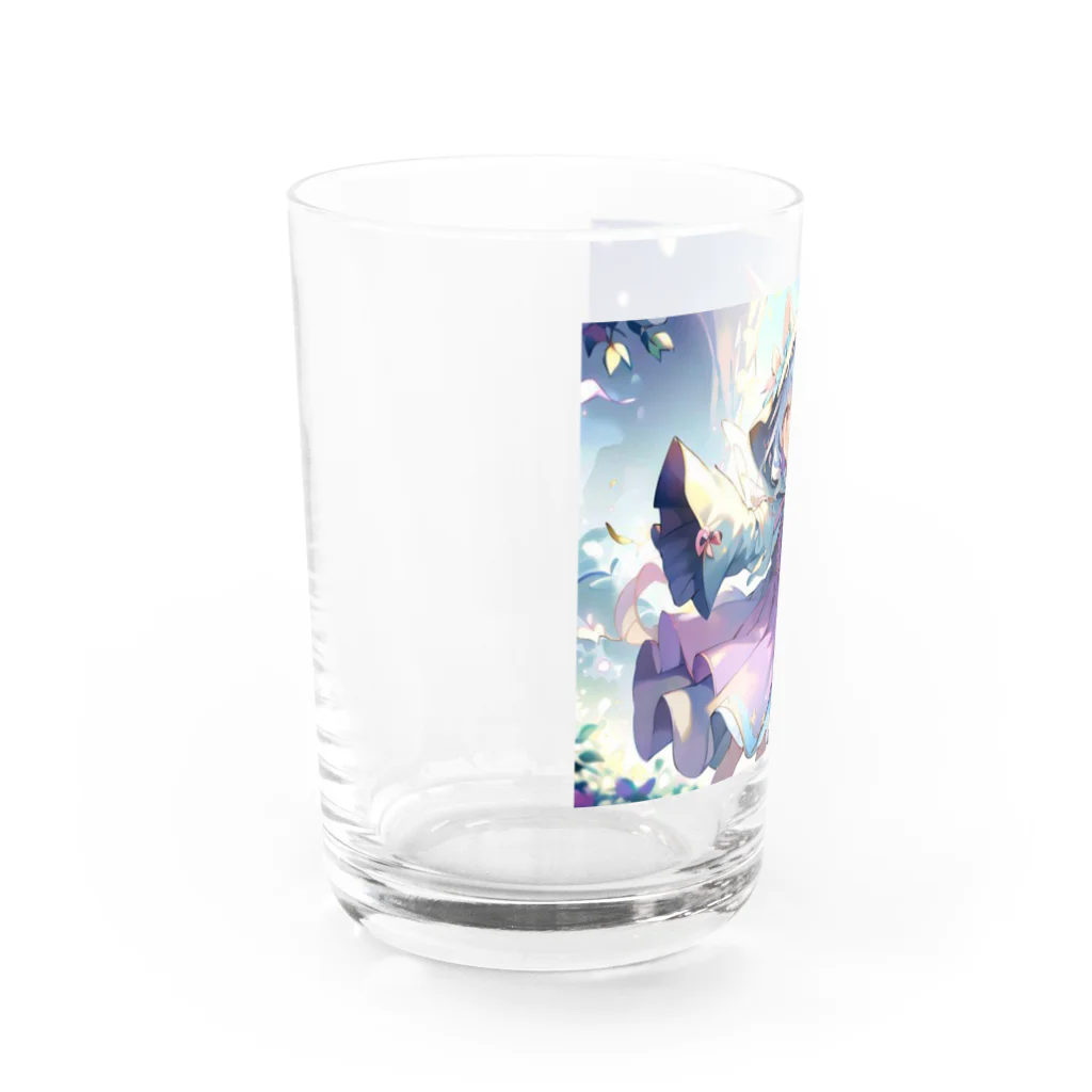 はるちゃん|AIイラスト垢のかわいいゴースト Water Glass :left