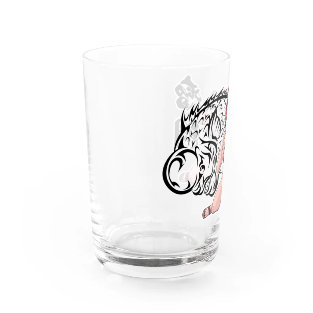 Carnelのコブダイ娘 Water Glass :left