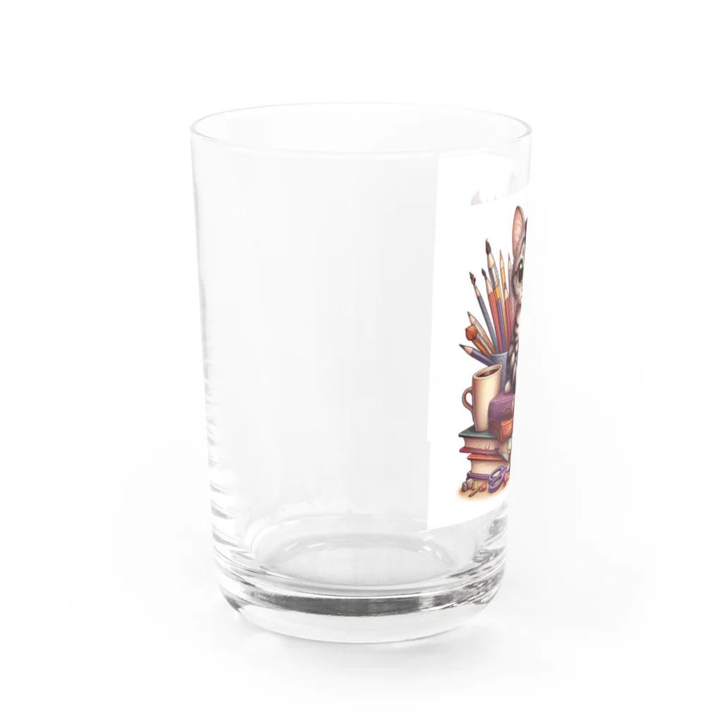 Akira03の猫 Water Glass :left