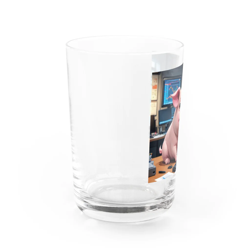 MTHの会社のもでるをするみにぶた構築売上予測 Water Glass :left