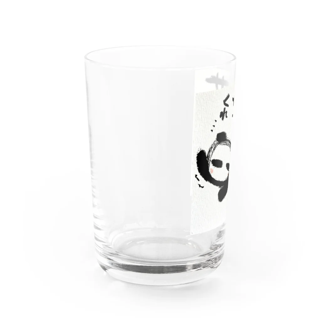 KIYOKA88WONDERLANDのささくれパンダ Water Glass :left