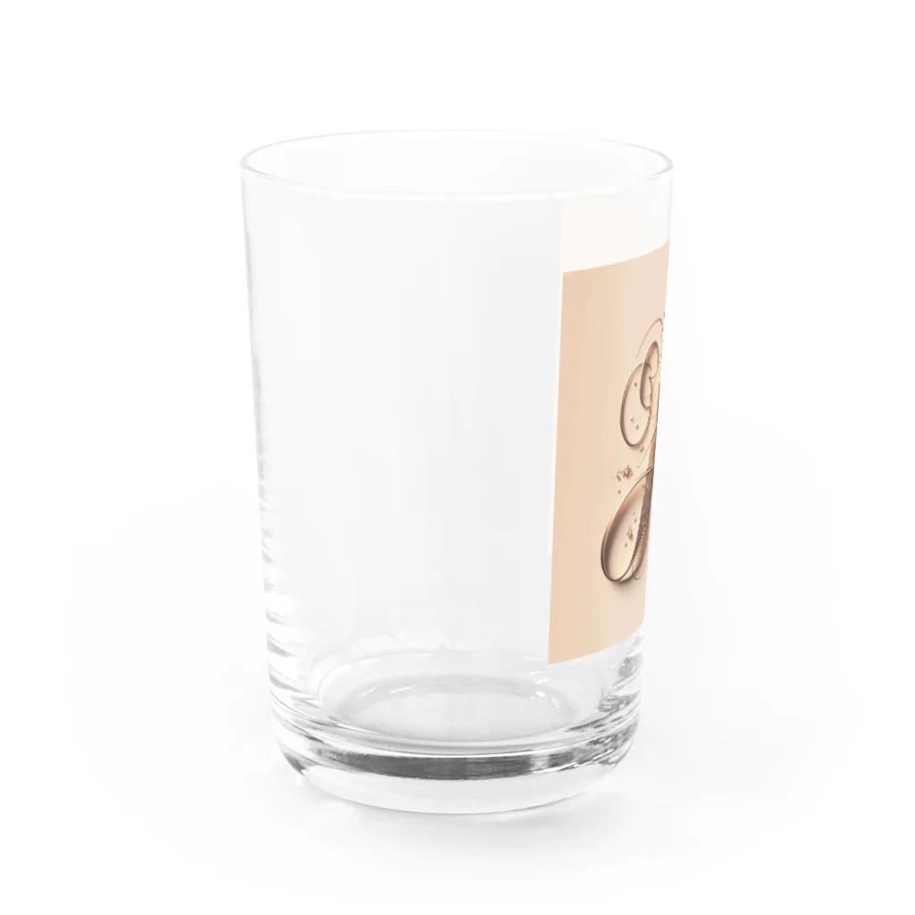 s-20のおしゃれなゴールドカラーのA Water Glass :left