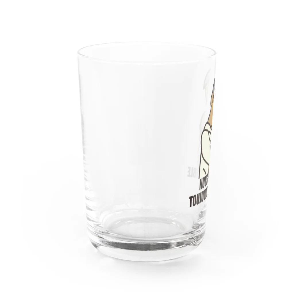 BEAM's STOREの【パパとわんこ（papa et chien)】Nous serons toujours ensemble. Water Glass :left