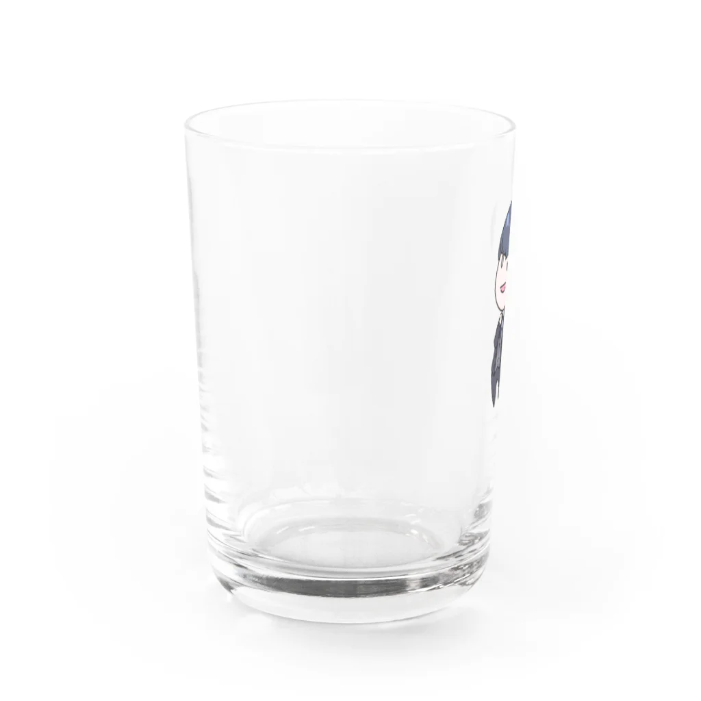 【もっくん公式ｵﾝﾗｲﾝｼｮｯﾌﾟ】💭の『スーツもっくん』と一緒に休憩タイムを Water Glass :left