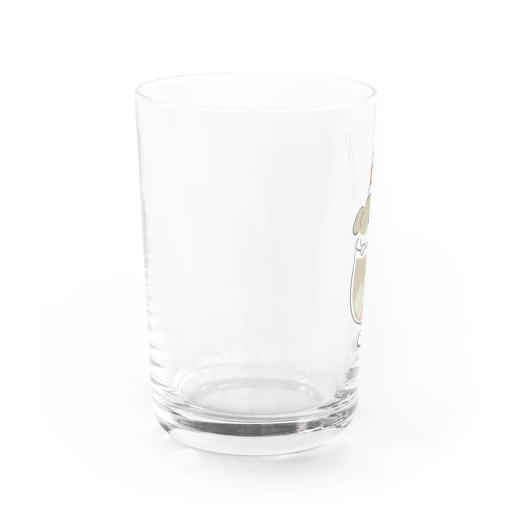 umemoのショップのラサのカフェオレ Water Glass :left