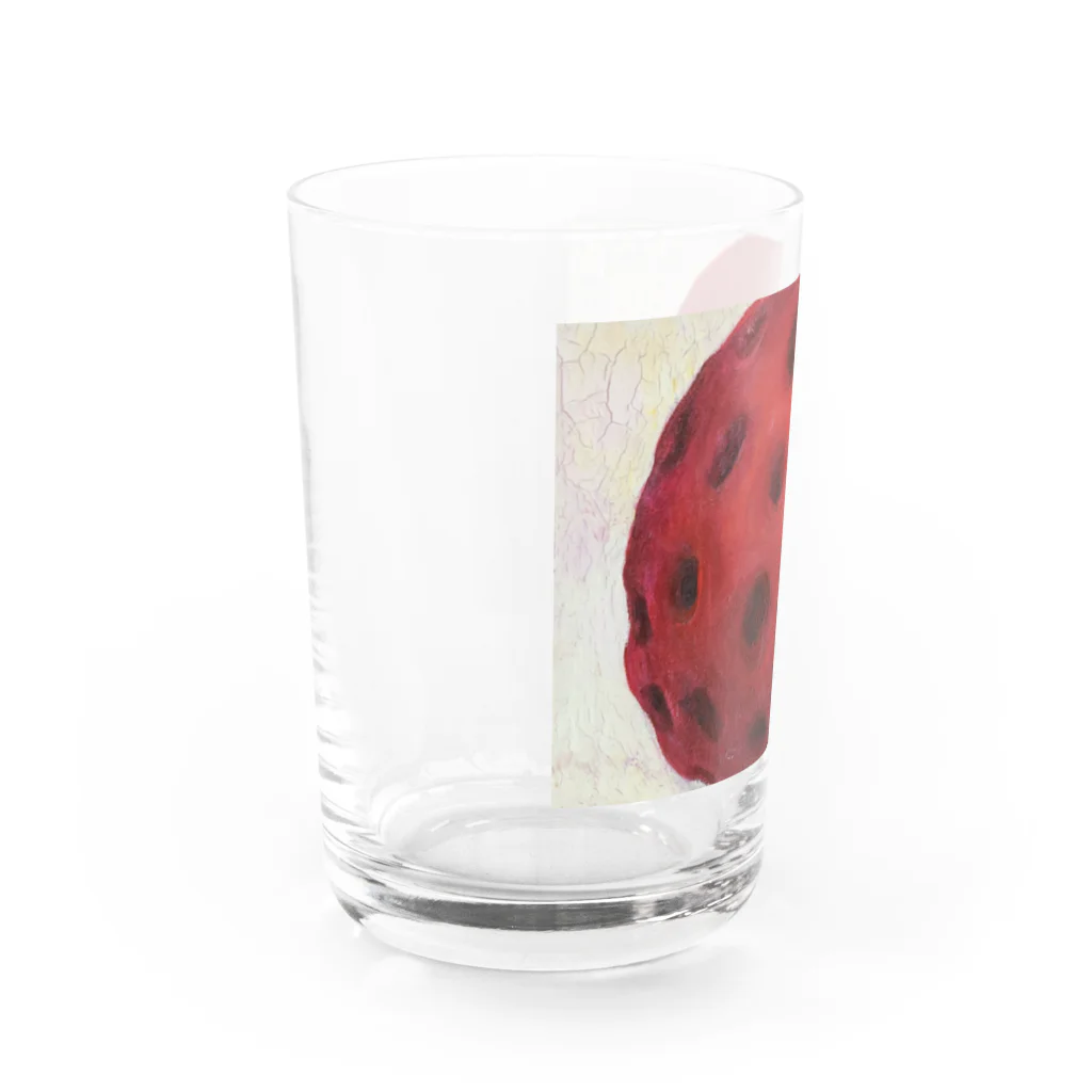 タカキーショップのいちご Water Glass :left