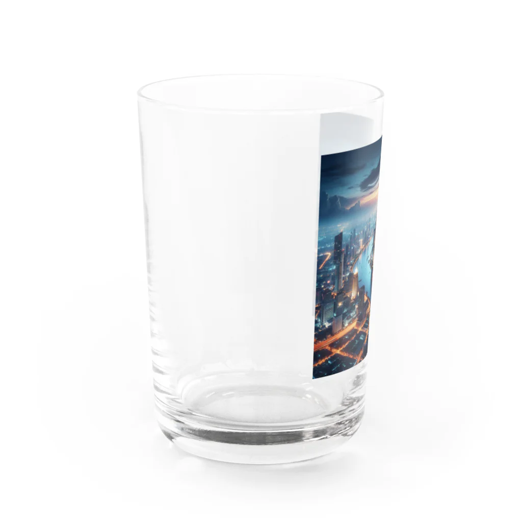 mjvipの都市 Water Glass :left